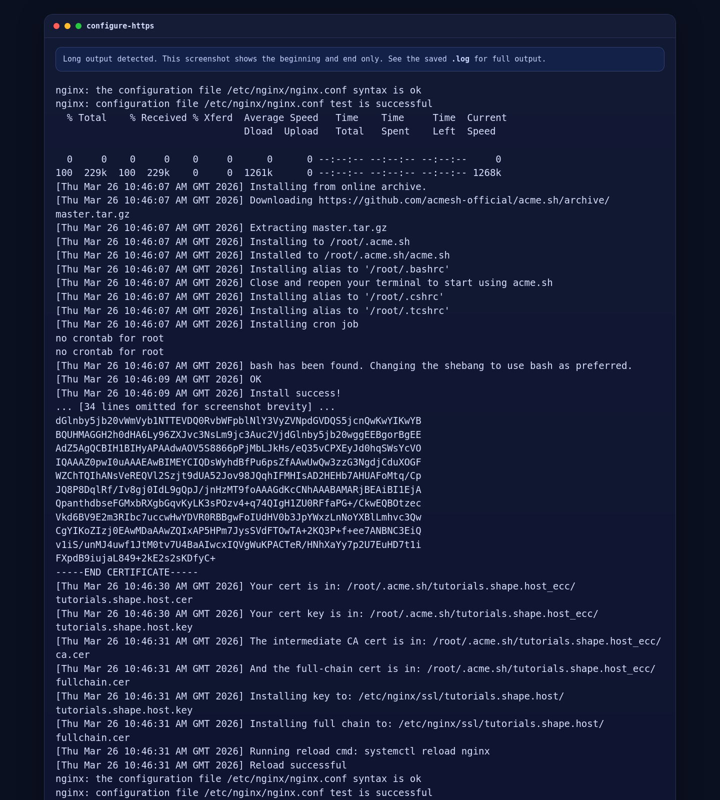Nginx and ZeroSSL configured for Ollama on AlmaLinux 10